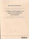 Waszkewitz |  Waszkewitz, B: Verfahren und Formulare zur arbeitswirtschaft | Buch |  Sack Fachmedien