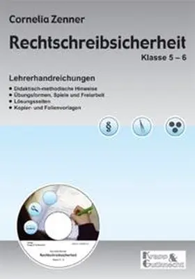 Zenner |  Rechtschreibsicherheit Klasse 5-7. Lehrerheft mit Schülerheft und CD / Rechtschreibsicherheit Klasse 5-7. Lehrerheft mit Schülerheft und CD | Buch |  Sack Fachmedien