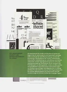 Blume / Smeijers / Bose |  Ein Jahrhundert Schrift und Schriftunterricht in Leipzig | Buch |  Sack Fachmedien