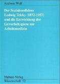 Wulf |  Wulf: Sozialmediziner Ludwig Teleky | Buch |  Sack Fachmedien
