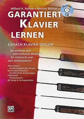 Manus / Palmer |  Garantiert Klavier lernen | Buch |  Sack Fachmedien