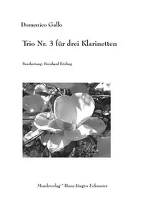 Gallo |  Trio Nr. 3 für 3 Klarinetten | Buch |  Sack Fachmedien