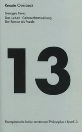 Overbeck |  Georges Perec: Das Leben Gebrauchsanweisung | Buch |  Sack Fachmedien