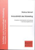 Beinert |  Innovativität des Marketing | Buch |  Sack Fachmedien