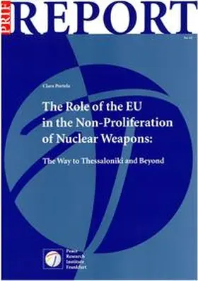 Portela |  The Role of the EU in the Non-Proliferation of Nuclear Weapons | Buch |  Sack Fachmedien