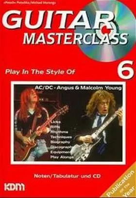 Potschka / Piatkowski / Morenga |  Guitar Masterclass / Guitar Masterclass Band 6 | Buch |  Sack Fachmedien