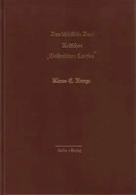 Kunze |  Das schlesische Dorf Kritschen "Oelssnischen Creyses" | Buch |  Sack Fachmedien