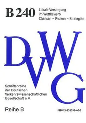  Lokale Versorgung im Wettbewerb: Chancen - Risiken - Strategien | Buch |  Sack Fachmedien