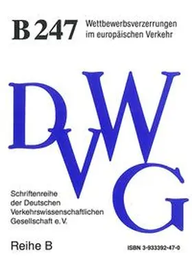  Wettbewerbsverzerrungen im europäischen Verkehr | Buch |  Sack Fachmedien