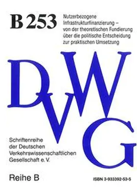  Nutzerbezogene Infrastrukturfinanzierung | Buch |  Sack Fachmedien