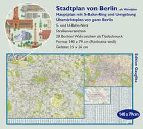  Stadtplan von Berlin als Wandplan | Sonstiges |  Sack Fachmedien