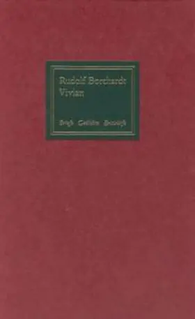 Borchardt / Kemp / Schuster |  Vivian | Buch |  Sack Fachmedien