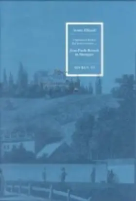 Elhardt |  Jean Pauls Besuch in Stuttgart | Buch |  Sack Fachmedien