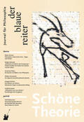 Giel / Obermeier / Reusch |  Der Blaue Reiter. Journal für Philosophie / Schöne Theorie | Buch |  Sack Fachmedien