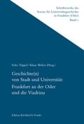 Töppel / Weber |  Geschichte(n) von Stadt und Universität: | Buch |  Sack Fachmedien