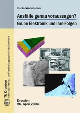 Wiese |  Ausfälle genau voraussagen? - Grüne Elektronik und ihre Folgen | Buch |  Sack Fachmedien