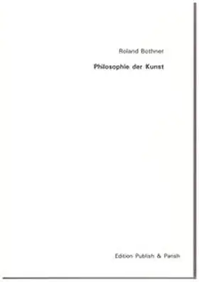 Bothner |  Philosophie der Kunst | Buch |  Sack Fachmedien