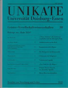 Engelbrecht / Gurr / Wehling |  Unikate 38: Geistes-/Gesellschaftswissenschaften | Buch |  Sack Fachmedien