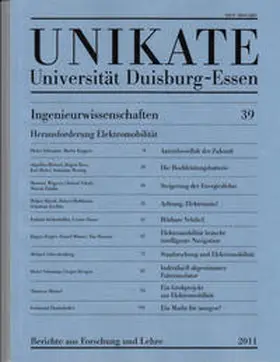 Dudenhöffer / Schramm / Heinzel |  Unikate 39: Ingenieurwissenschaften | Buch |  Sack Fachmedien