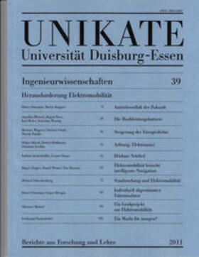 Dudenhöffer / Schramm / Heinzel | Unikate 39: Ingenieurwissenschaften | Buch | 978-3-934359-39-0 | sack.de