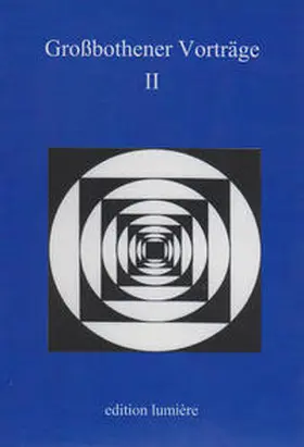 Debatin / Kutsch |  Grossbothener Vorträge | Buch |  Sack Fachmedien