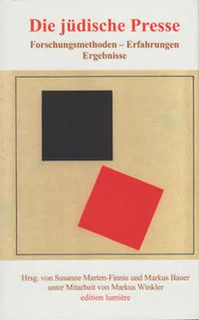 Marten-Finnis / Bauer |  Die jüdische Presse. | Buch |  Sack Fachmedien