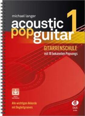 Langer | Acoustic Pop Guitar Band 1 | Buch | 978-3-934958-12-8 | sack.de