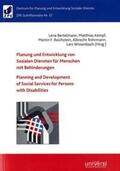 Bertelmann / Kempf / Reichstein |  Planung und Entwicklung von Sozialen Diensten für Menschen mit Behinderungen | Buch |  Sack Fachmedien