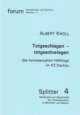 Knoll |  Totgeschlagen - totgeschwiegen | Buch |  Sack Fachmedien