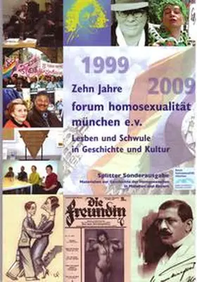 forum homosexualität münchen e.V. |  Zehn Jahre forum homosexualität münchen e.V. | Buch |  Sack Fachmedien