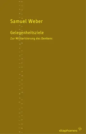Weber |  Gelegenheitsziele | Buch |  Sack Fachmedien