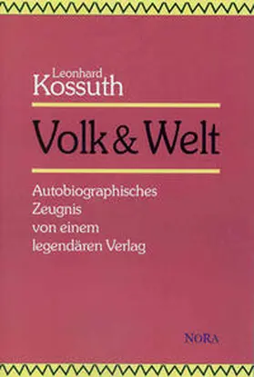 Kossuth |  Volk & Welt | Buch |  Sack Fachmedien