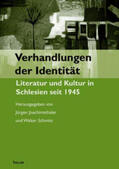 Joachimsthaler / Schmitz |  Verhandlungen der Identität | Buch |  Sack Fachmedien