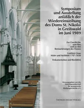 Buske |  Symposium und Ausstellung anlässlich der Wiedereinweihung des Doms St. Nikolai in Greifswald im Juni 1989 | Buch |  Sack Fachmedien