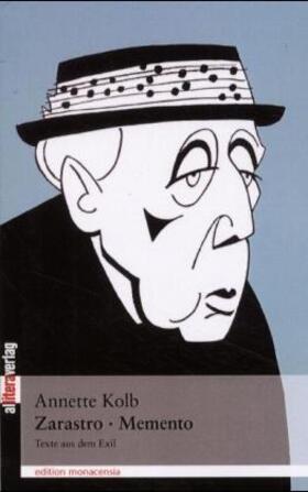 Kolb |  Zarastro. Memento | Buch |  Sack Fachmedien