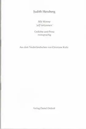 Herzberg |  Mit Wonne 'zelf verzonnen' | Buch |  Sack Fachmedien