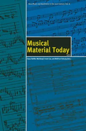 Mahnkopf / Cox / Schurig |  Musical Material Today | Buch |  Sack Fachmedien
