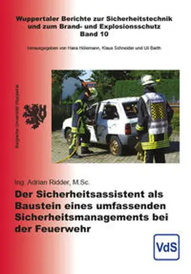 Ridder |  Der Sicherheitsassistent als Baustein eines umfassenden Sicherheitsmanagements bei der Feuerwehr | Buch |  Sack Fachmedien