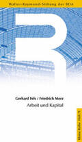 Fels / Merz |  Arbeit und Kapital | Buch |  Sack Fachmedien