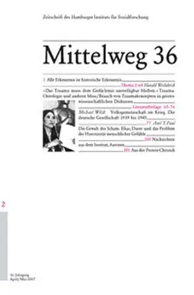Hamburger Institut für Sozialforschung |  Traumadiskurs | Buch |  Sack Fachmedien