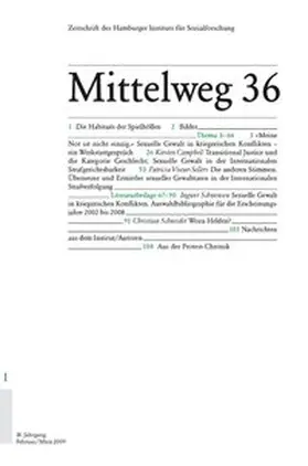 Hamburger Institut für Sozialforschung |  Sexuelle Gewalt in kriegerischen Konflikten | Buch |  Sack Fachmedien