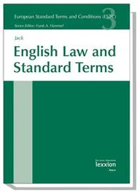 Jack |  English Law and Standard Terms | Buch |  Sack Fachmedien