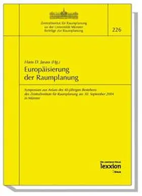 Jarass |  Europäisierung der Raumplanung | Buch |  Sack Fachmedien