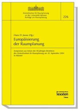 Jarass | Europäisierung der Raumplanung | Buch | 978-3-936232-53-0 | sack.de