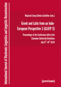Sowa / Schaffner |  Greek and Latin from an Indo-European Perspective 3 (GLIEP 3) | Buch |  Sack Fachmedien