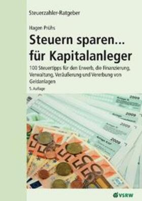 Prühs | Steuern sparen für Kapitalanleger | Buch | 978-3-936623-57-4 | sack.de