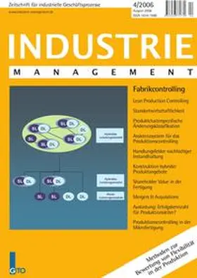 Gronau |  Industrie Management 4/2006 | Buch |  Sack Fachmedien