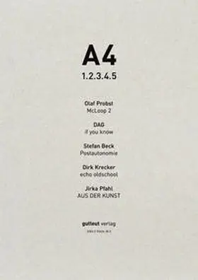 Beck / Dag / Krecker |  A4 1.2.3.4.5 | Buch |  Sack Fachmedien