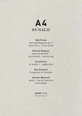 Wagener / Anderson / Kaufmann |  A4 | 8.9.15.22.23 | Buch |  Sack Fachmedien