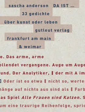 Anderson |  Da ist... | Buch |  Sack Fachmedien